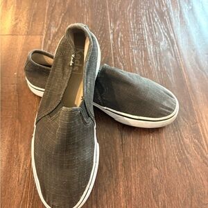 Keds Charcoal Slip-On Shoes, Size 5, Women’s.